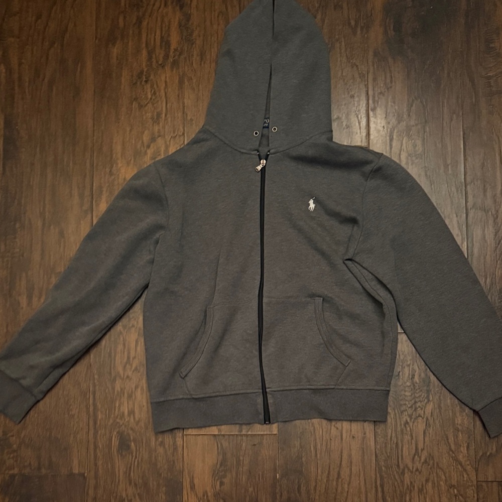Polo by Ralph Lauren Charcoal Hoodie Jacket